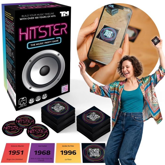 Hitster Jeu de musique de fête jeu de fête jeu de société