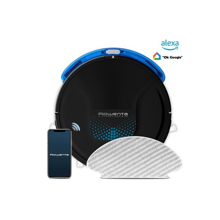 Rowenta Aspirateur robot X Plorer Serie 45 Aspire et Lave RR8275WH - vue 2