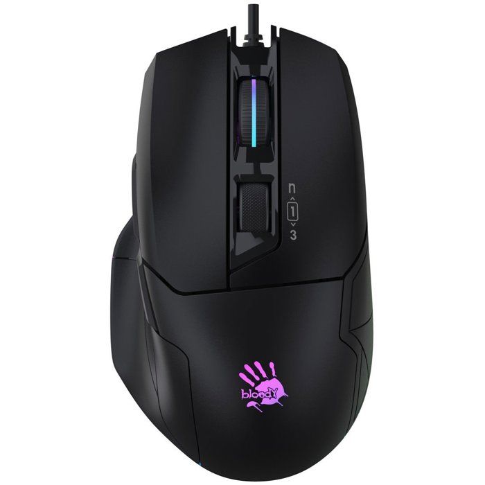 Souris de jeu - A4TECH - Bloody W70 Max - 10000DPI - 10 boutons - Rétroéclairage RGB