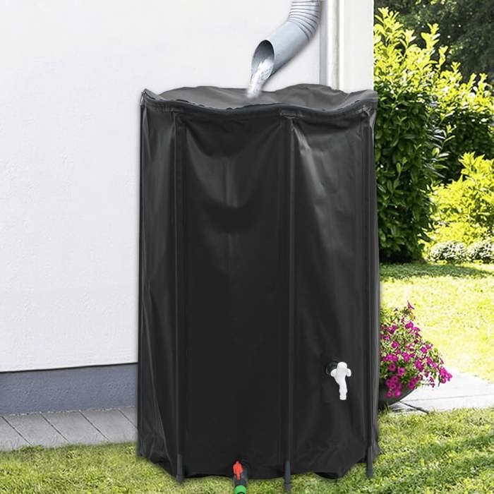 Réservoir deau pliable vidaXL 1000 PVC Robinet intégré - vue 2