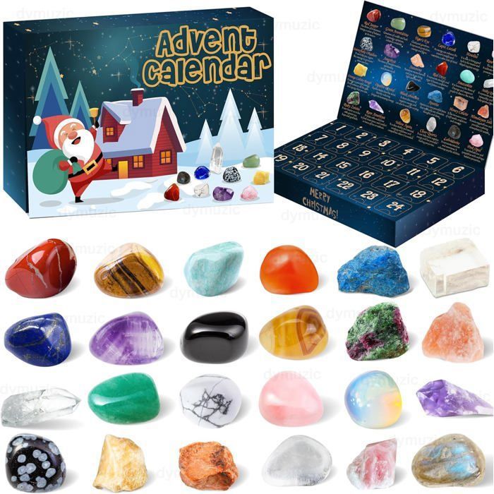 Coffret cadeau de cristaux comestibles végane et sans gluten à base de Coffret cadeau de cristaux comestibles végane et sans gluten à base de