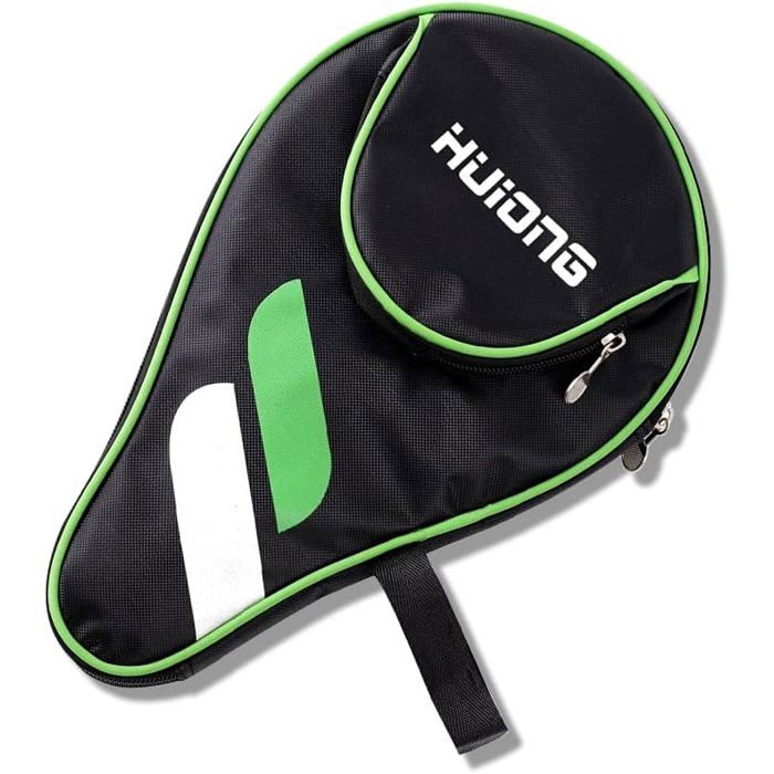 Housse Raquette Tennis De Table Avec Roue Ailes De Feu - Sac Ping-Pong 2 Raquettes + 4-5 Balles