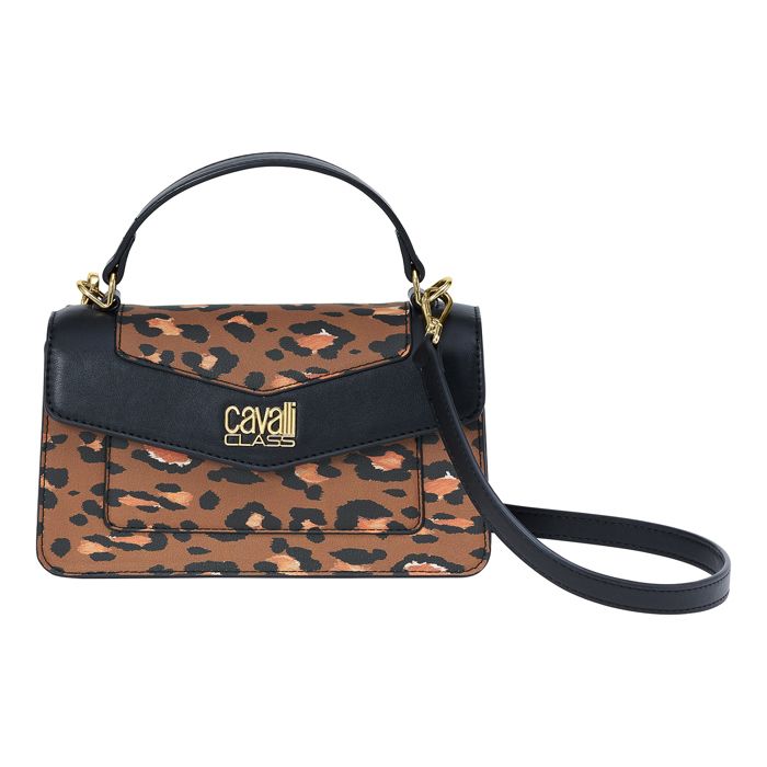 Sac à main pour femme avec bandoulière amovible CCHB0209-Léopard noir Sac à main pour femme avec bandoulière amovible CCHB0209-Léopard noir