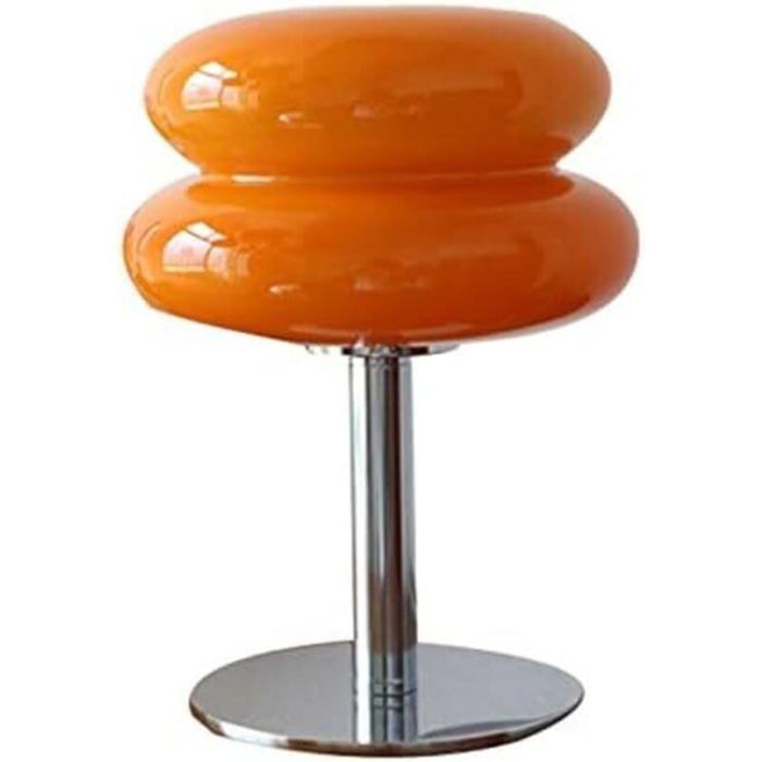 Lampe de table - PZCC - Forme Œufs - USB rechargeable - Orange - Lumière douce économe