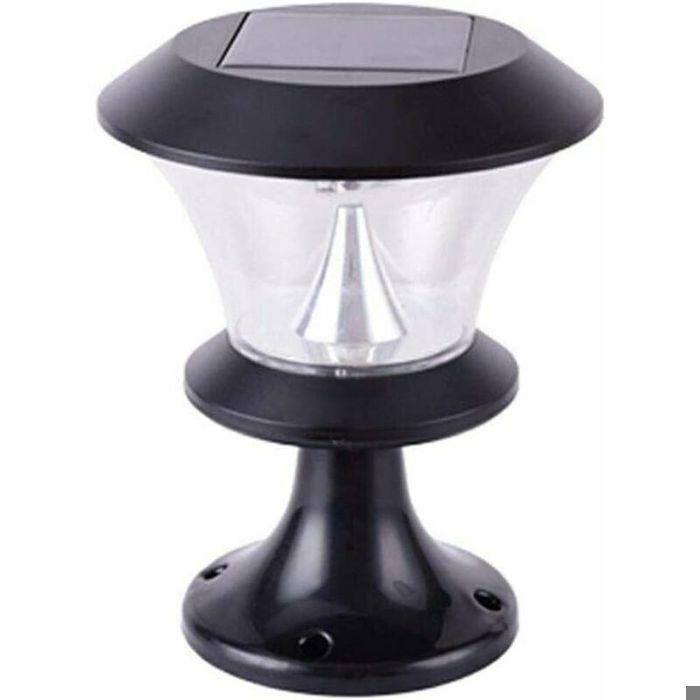 Lampadaire solaire extérieur - Virex® - 8 LED - Lumière chaude - Design européen - Matériau ABS + PC + aluminium