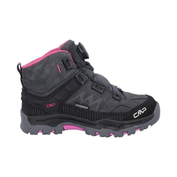 Chaussures de randonnée enfant CMP Kiruna Fitgo Mid - antracite/festivale