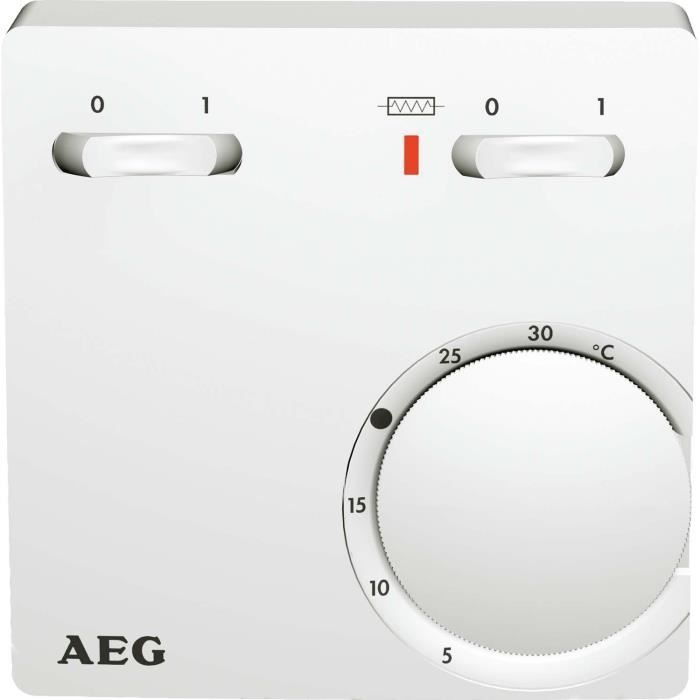 AEG Thermostat régulateur de température de 2 points de montage en saillie réglage de la température de 5 à