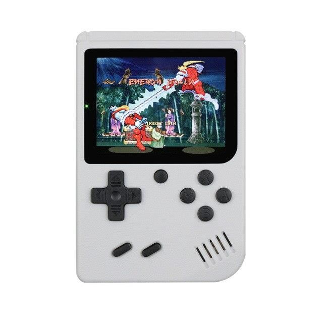 blanc - Mini Console de jeu rétro Portable 400 en 1 Game Advance player Boy 8 Bit Gameboy 3.0 pouces écran LC
