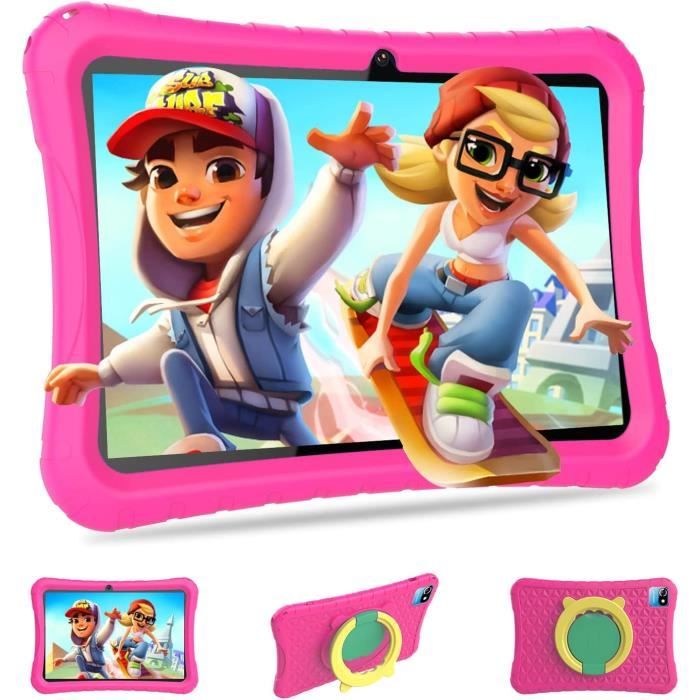 Tablette enfants Android 11 – Stockage 64Go – tablette tactile 101 – 3 Go RAM – WiFi Tablette -Jeux Éducatifs Tablette Enfants