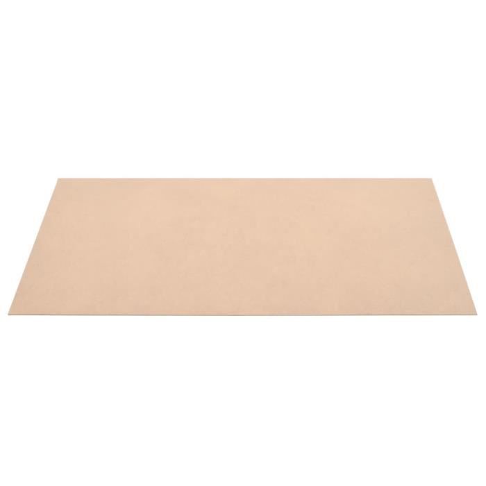 5x MDF Platten Weiß Lackiert - 46x61 Cm, 2,5 Mm Stark, Für Bastelprojekte