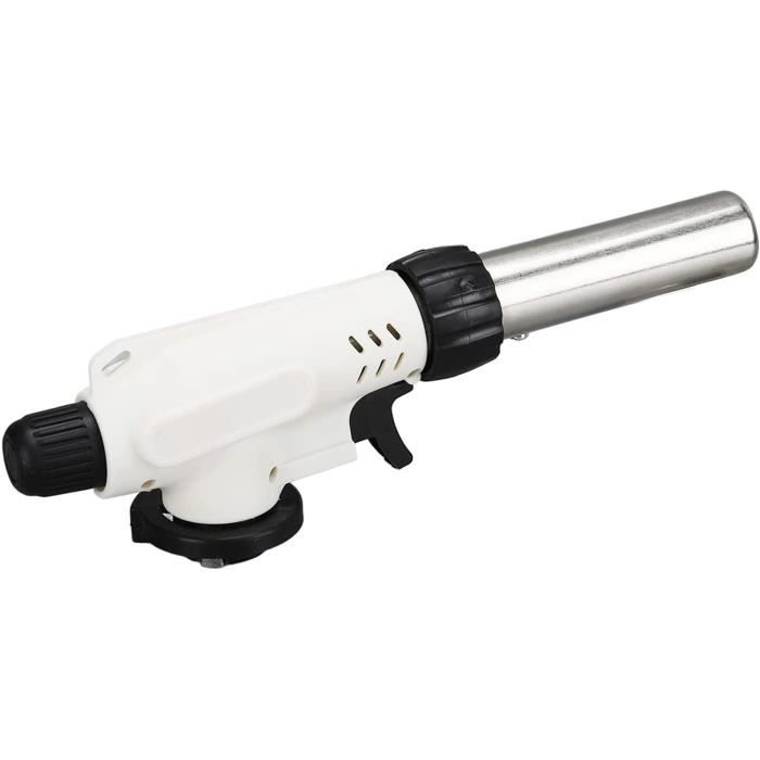 Carehabi Chalumeau de Cuisine, Flamme Réglable Chalumeau avec Carehabi Chalumeau de Cuisine, Flamme Réglable Chalumeau avec