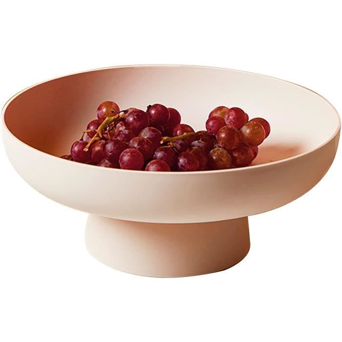 Premier Housewares Chrome Wire Fruit Bowl – 24cm Round Metal Basket, Modern Table Centerpiece For Fresh Fruit