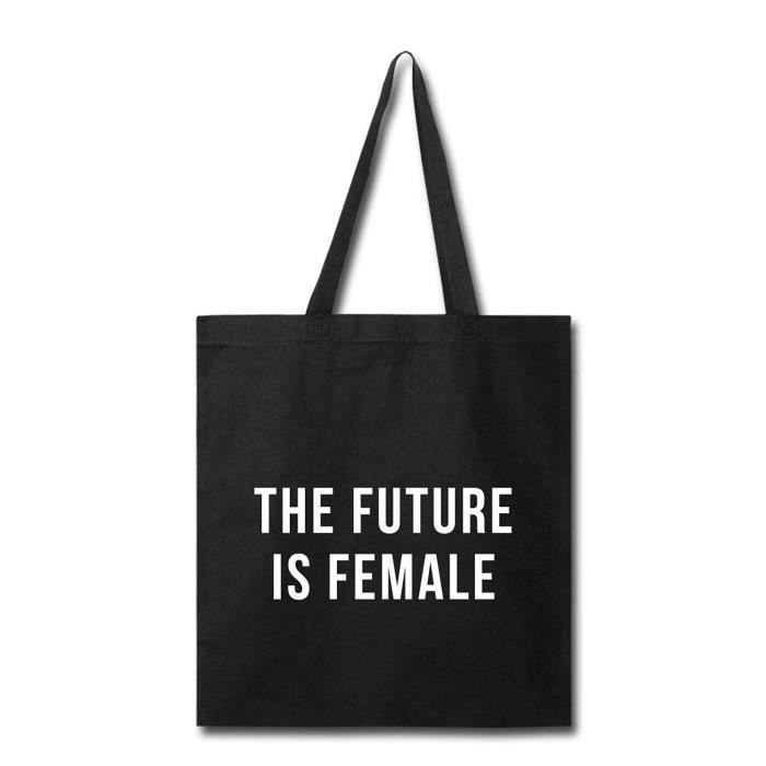 Sac De Voyage Qpat9 Future Est Une Femme Feministe Citation Sac Fourre Tout Achat Vente Sac De Voyage Future Est Une Cdiscount