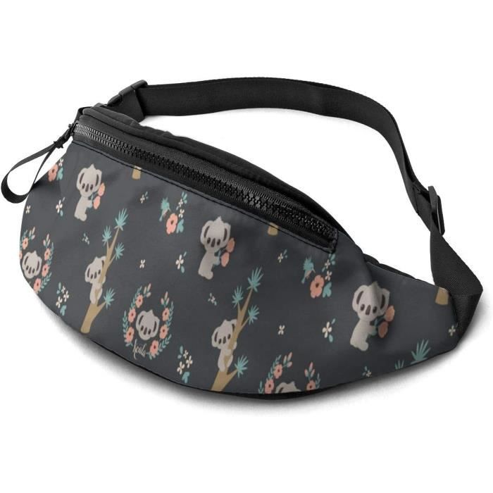 Koala Sac Banane De Course Avec Sangle Réglable Pour Le Sport, Le