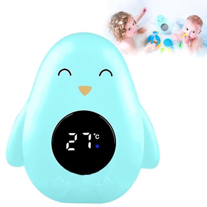 Thermomètre De Bain Bébé Numérique En Forme De Baleine - Écran Tactile, étanche, Pile Incluse (rose) - 11