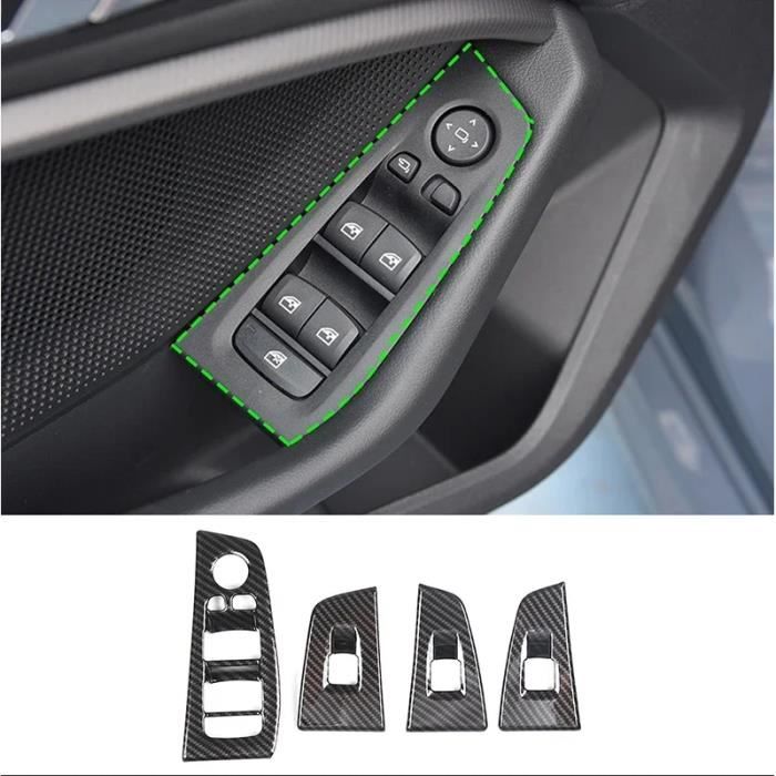Cadre De Rétroviseur Style Fibre De Carbone ABS Pour BMW – Accessoire Tuning E90, E93, F30, X5 F15, X6 F16