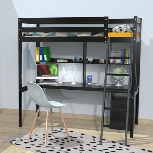 Lit mezzanine studio 140x190 clearance