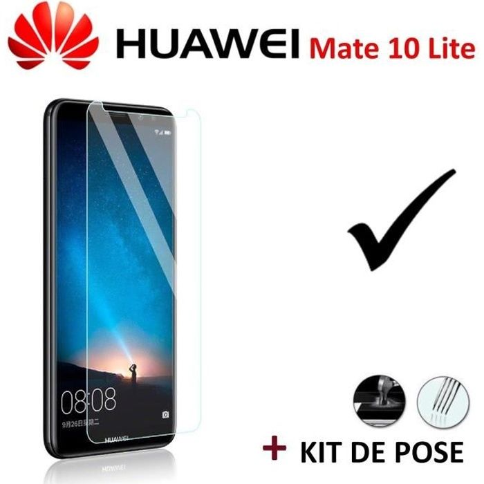 Protection En Verre Trempé 9H Pour Huawei Mate 10 Lite - Neuf Sous Blister