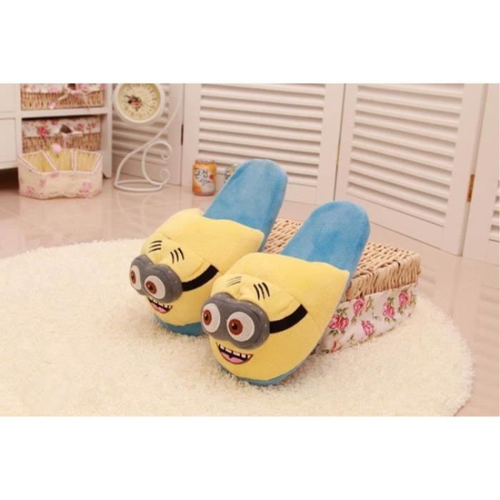 Hot Despicable Me 3D Minion Moi Moche Et M chant Minion pantoufles