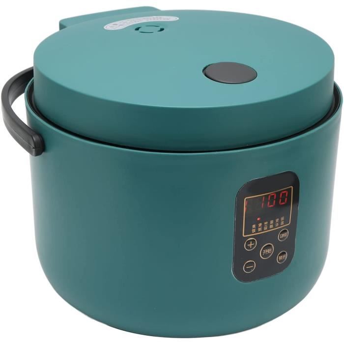 Mini Cuiseur à Riz électrique 12V - 1 Litre, 100W, Pour Voiture & Voyage - Cuit Riz, œufs, Légumes Vapeur