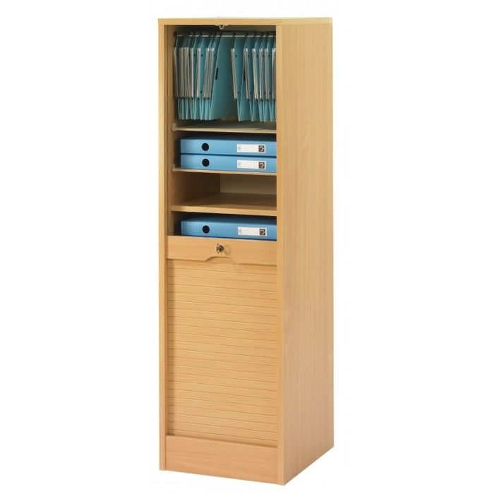 Classeur Simple Hauteur 140 Cm Rido Hetre Achat Vente Meuble