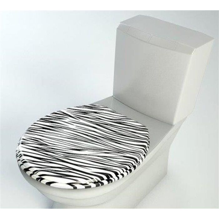 Abattant WC de toilette bois compresse MDF Double frein chute ralentisseur et Charniere metal Cdiscount Bricolage