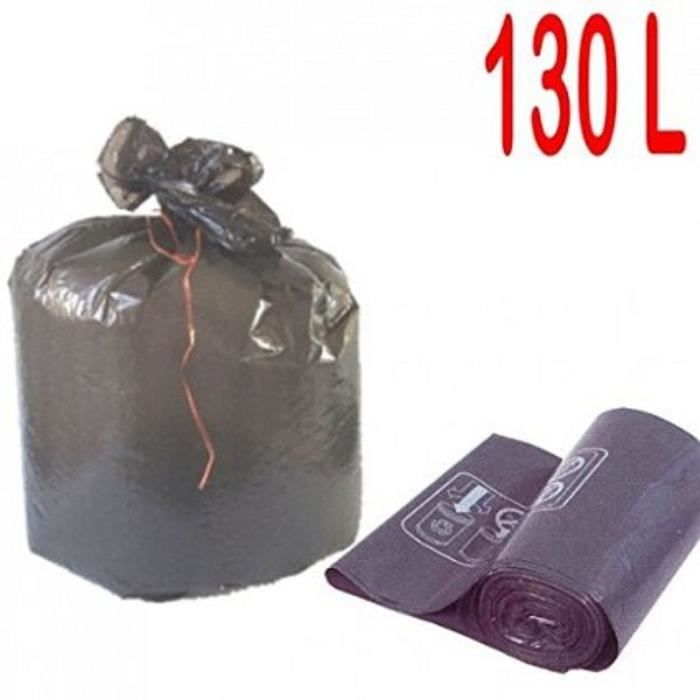 Sacs poubelle 130 litres