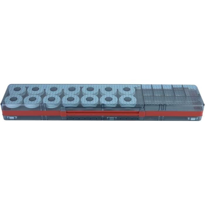 Boîte De Rangement Pour Matériel De Pêche - 5 Planches D'enroulement Double Face En EVA Avec Boîte - 4