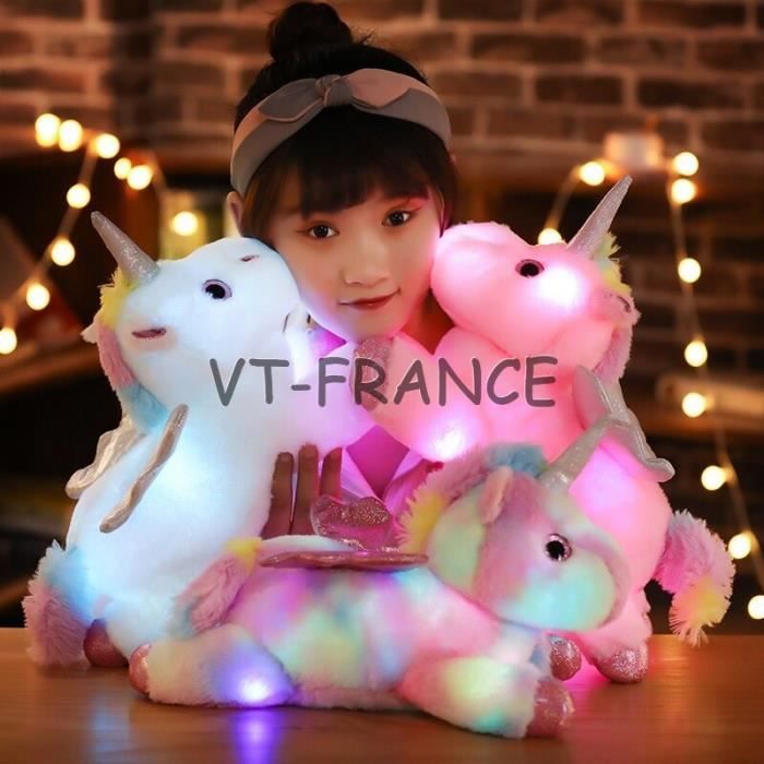 Licorne on sale peluche lumineuse