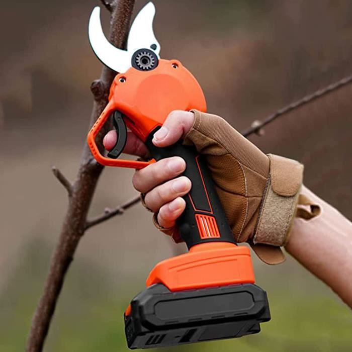 Sécateur électrique Sans Fil Venteo - Coupe-branche Rechargeable Pour Jardin, Vignes, Arbres Fruitiers, Haies