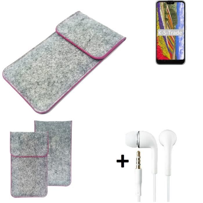 K-S-Trade Housse Pour Lenovo Moto Z Play Pare-Chocs Compatible Avec Lenovo Moto Z Play Silicone Bumper Téléphone Portable Protection Housse Casque TPU Softcase Protecteur Noir 1x