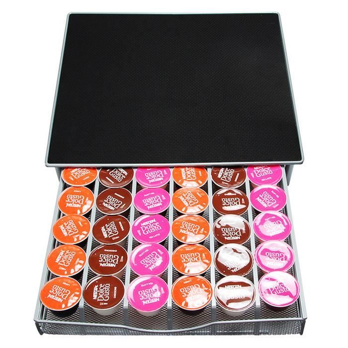 Distributeur Dosettes 36 Capsules Cafe Dolce Gusto Support Etagere
