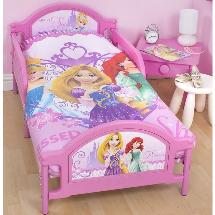 Lit simple princesse