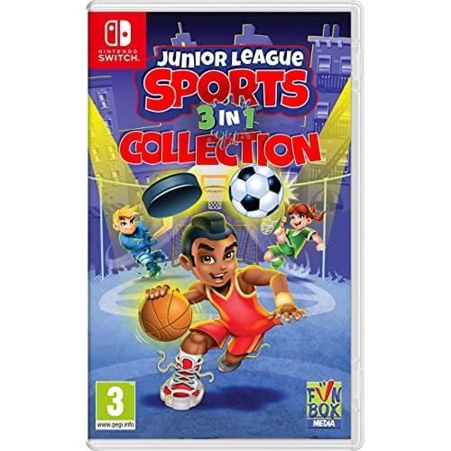Jeu De Sports Junior League 3 En 1 - Nintendo Switch - Multijoueur - Pegi 3+