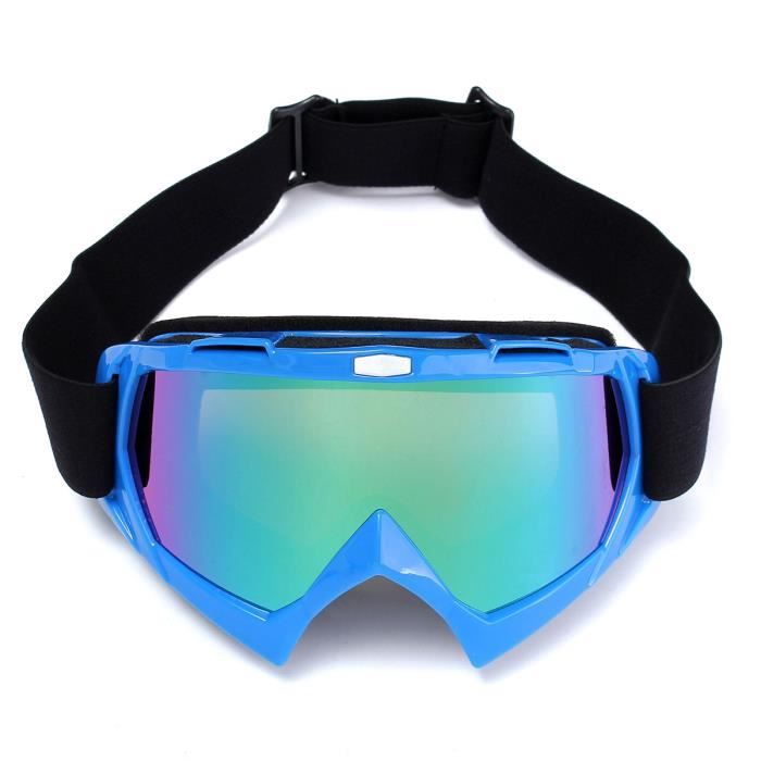 VTT Goggle Protection pour Moto Cross Vélo Motocross Enduro BLEU Cdiscount Auto