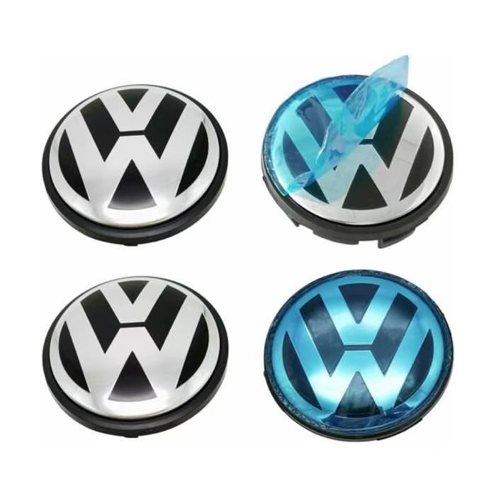 Nouveau 4pcs Cache Moyeu Roue 65MM VW Logo Enjoliveurs pour volkswagen  Jetta Golf V GTI MK5 OE.3B7601171 - Cdiscount Auto