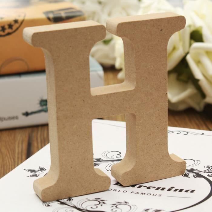 Lot De 200 Lettres Et Chiffres En Bois - 15mm Majuscules - Pour Scrapbooking, Mariage, Décoration, Bricolage - 8