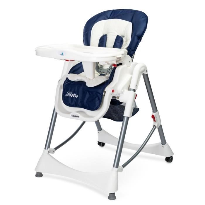 Bistro Chaise Haute Evolutive 2en1 Transat Bebe Enfant Chaise Repas Des 6 Mois Ajustable En Hauteur Grand Plateau Bleu Cdiscount Puericulture Eveil Bebe