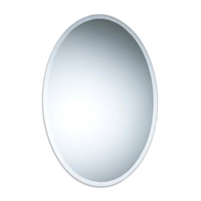 Magnifique Miroir De Salle De Bain Ovale Moderne Et Elegant