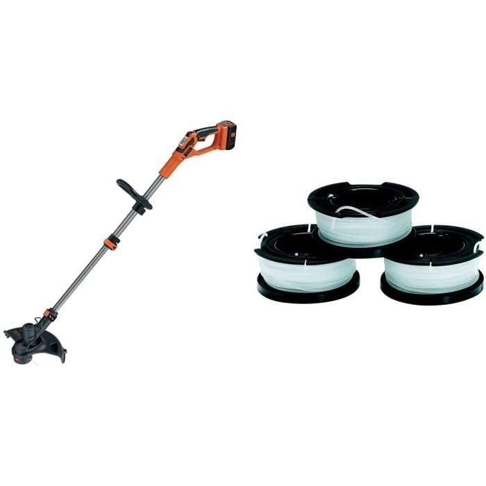 BLACK DECKER GLC3630L20 QW Coupe Bordures sans Fil 2 Vitesses