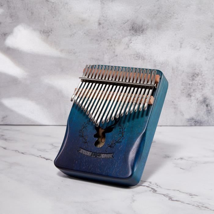 Pouce Piano Everesta Professional Portable musical 10 touches Kalimba Mbira pouce Piano Instrument pour amateurs de musique et débutant rouge 