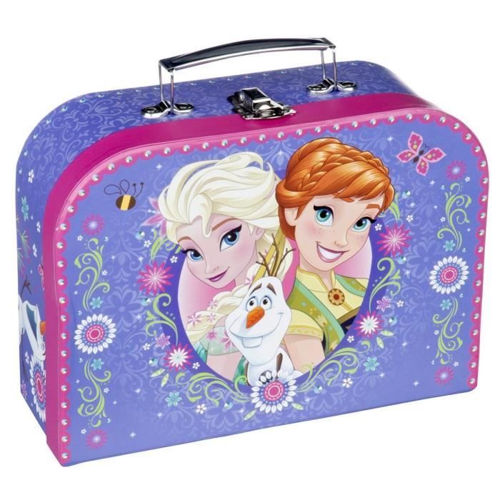 La Reine Des Neiges Valisette De Rangement Enfant Achat Vente