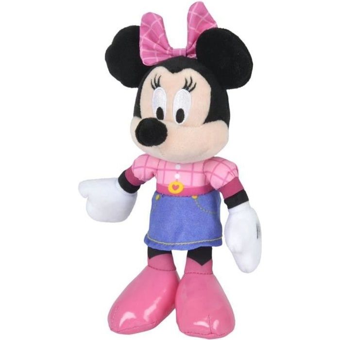 Disney Minnie Mouse - Peluche Minnie - Matériau Softwool 20cm - Cdiscount  Jeux - Jouets