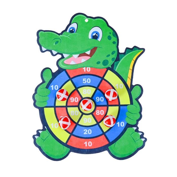 Toyvian Jeu De Fléchettes à Balle Collante Pour Intérieur Et Extérieur