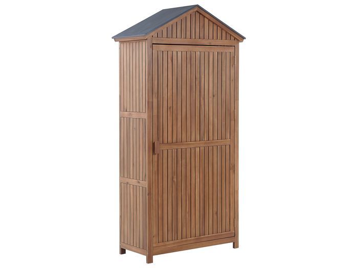 Armoire de jardin en bois 200 x 100 cm SAVOCA Armoire de jardin en bois 200 x 100 cm SAVOCA