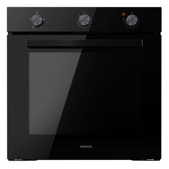 Cecotec Four encastrable Bolero Hexa C136000 Glass Black Time A 2800 W capacité de 77 L 4 fonctions Minuterie Nettoyage à Cecotec Four encastrable Bolero Hexa C136000 Glass Black Time A 2800 W capacité de 77 L 4 fonctions Minuterie Nettoyage à