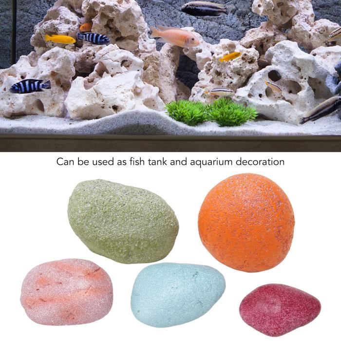 30 Billes De Verre Colorées Pour Aquarium - Décorations Rondes Pour Plantes, Vases, Loisirs Créatifs