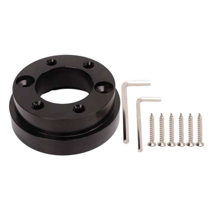 Adaptateur Volant OCC MOTOR SPORT 70mm à 74mm - Cône Volant Sport Daim Noir 350mm