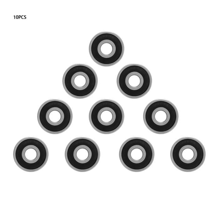 ZAAHH 4 pièces 3001 2RSV Max roulement 12 * 28 * 12mm Billes complètes pièces de réparation de Pivot de vélo 3001 2RS RSV roulements à Billes 3001- 2RS