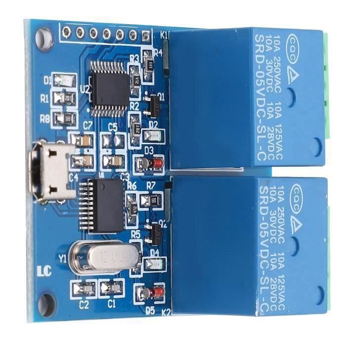 Usb Controler Module Cloud-ZER- Module de relais de contrôleur Module de relais USB ...